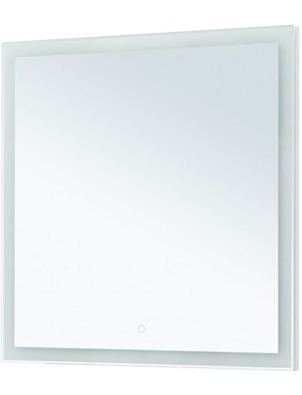 Купить Зеркало Гласс 80 LED цв. бел. глянец (274016) (274016) по цене 13655 руб., в Санкт-Петебруге в интернет магазине 100-Систем, а также дургие товары AQUANET из раздела Зеркала и Мебель для ванной комнаты