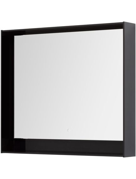 Купить Зеркало Милан 100 LED Черный глянец (306375) (306375) по цене 16450 руб., в Санкт-Петебруге в интернет магазине 100-Систем, а также дургие товары AQUANET из раздела Зеркала и Мебель для ванной комнаты