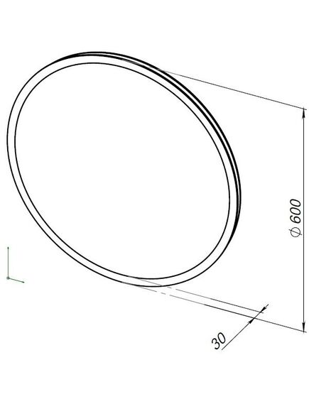 Купить Зеркало Оптима (Optima) D 600 LED (304265) (304265) по цене 11627 руб., в Санкт-Петебруге в интернет магазине 100-Систем, а также дургие товары AQUANET из раздела Зеркала и Мебель для ванной комнаты