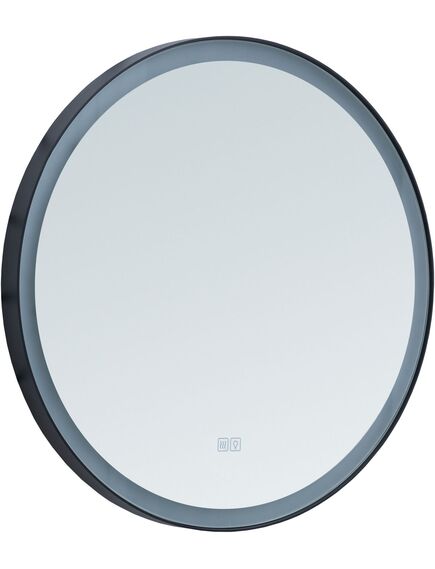 Купить Зеркало Тренд D 600 LED цв. черный (316704) (316704) по цене 20977 руб., в Санкт-Петебруге в интернет магазине 100-Систем, а также дургие товары AQUANET из раздела Зеркала и Мебель для ванной комнаты