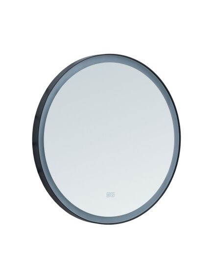 Купить Зеркало Тренд D 600 LED цв. черный (316704) (316704) по цене 20977 руб., в Санкт-Петебруге в интернет магазине 100-Систем, а также дургие товары AQUANET из раздела Зеркала и Мебель для ванной комнаты