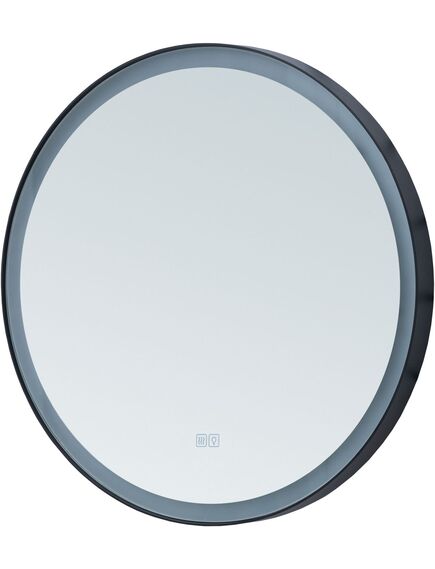Купить Зеркало Тренд D 600 LED цв. черный (316704) (316704) по цене 20977 руб., в Санкт-Петебруге в интернет магазине 100-Систем, а также дургие товары AQUANET из раздела Зеркала и Мебель для ванной комнаты