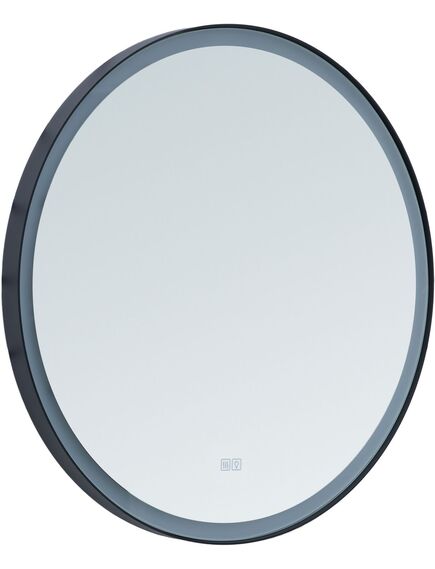 Купить Зеркало Тренд D 700 LED цв. черный (316694) (316694) по цене 22761 руб., в Санкт-Петебруге в интернет магазине 100-Систем, а также дургие товары AQUANET из раздела Зеркала и Мебель для ванной комнаты