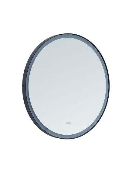 Купить Зеркало Тренд D 700 LED цв. черный (316694) (316694) по цене 22761 руб., в Санкт-Петебруге в интернет магазине 100-Систем, а также дургие товары AQUANET из раздела Зеркала и Мебель для ванной комнаты