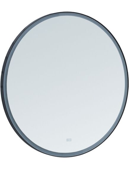 Купить Зеркало Тренд D 900 LED цв. черный (316646) (316646) по цене 27659 руб., в Санкт-Петебруге в интернет магазине 100-Систем, а также дургие товары AQUANET из раздела Зеркала и Мебель для ванной комнаты