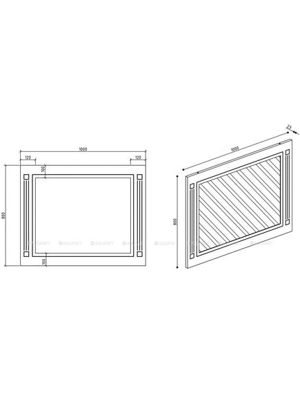 Купить Зеркало BelBagno ATRIA-SPC-1000-NL nero lucido (atria-spc-1000-nl) по цене 13320 руб., в Санкт-Петебруге в интернет магазине 100-Систем, а также дургие товары BelBagno из раздела Зеркала и Мебель для ванной комнаты
