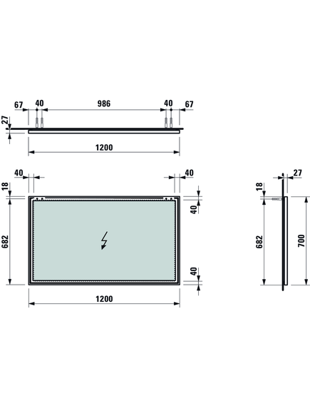 Купить Зеркало Laufen Frame 25 1200х700 без подсветки 4.4740.7.900.144.1 (4.4740.7.900.144.1) по цене 37833.77 руб., в Санкт-Петебруге в интернет магазине 100-Систем, а также дургие товары LAUFEN из раздела Зеркала и Мебель для ванной комнаты