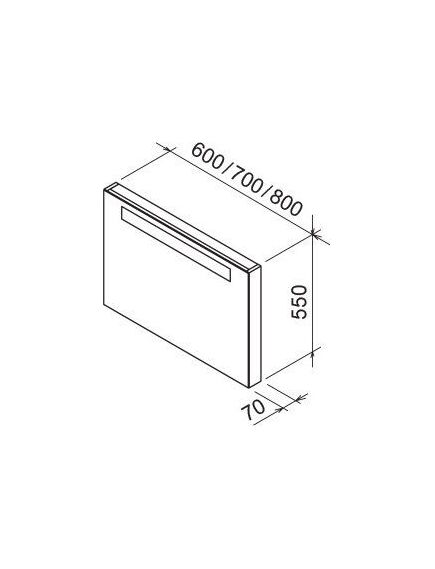 Купить Зеркало Ravak Classic 600 береза X000000307 (x000000307) по цене 16376 руб., в Санкт-Петебруге в интернет магазине 100-Систем, а также дургие товары RAVAK из раздела Зеркала и Мебель для ванной комнаты