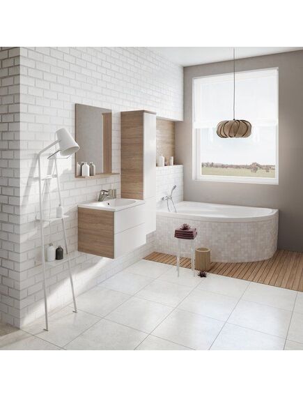 Купить Зеркало ROSA II 600 белое (x000000930) по цене 17490 руб., в Санкт-Петебруге в интернет магазине 100-Систем, а также дургие товары RAVAK из раздела Зеркала и Мебель для ванной комнаты