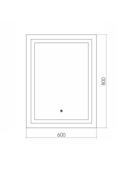 Купить Зеркало для ванной Azario Рига 60 ФР-00001491 (фр-00001491) по цене 12120 руб., в Санкт-Петебруге в интернет магазине 100-Систем, а также дургие товары Azario из раздела Зеркала и Мебель для ванной комнаты