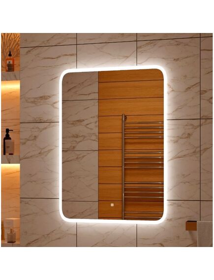 Купить Зеркало Континент Glamour LED 800х1200 (злп861) по цене 13250 руб., в Санкт-Петебруге в интернет магазине 100-Систем, а также дургие товары Континент из раздела Зеркала и Мебель для ванной комнаты