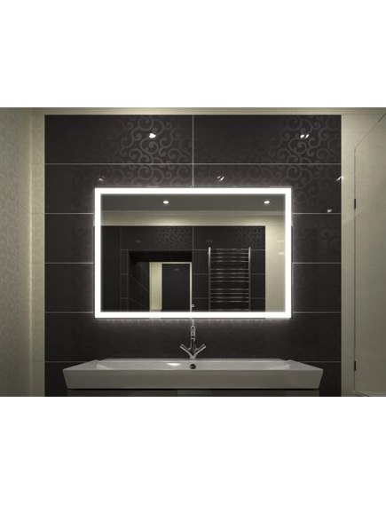 Купить Зеркало Континент Mercury LED 800x600 (злп571) по цене 10360 руб., в Санкт-Петебруге в интернет магазине 100-Систем, а также дургие товары Континент из раздела Зеркала и Мебель для ванной комнаты