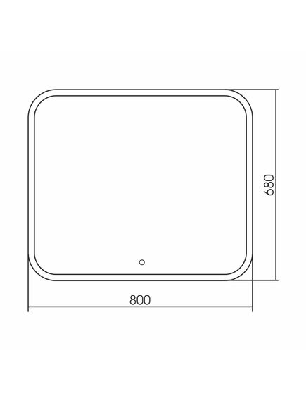 Купить Зеркало для ванной Azario Stiv 80 ФР-00001503 (фр-00001503) по цене 13329 руб., в Санкт-Петебруге в интернет магазине 100-Систем, а также дургие товары Azario из раздела Зеркала и Мебель для ванной комнаты