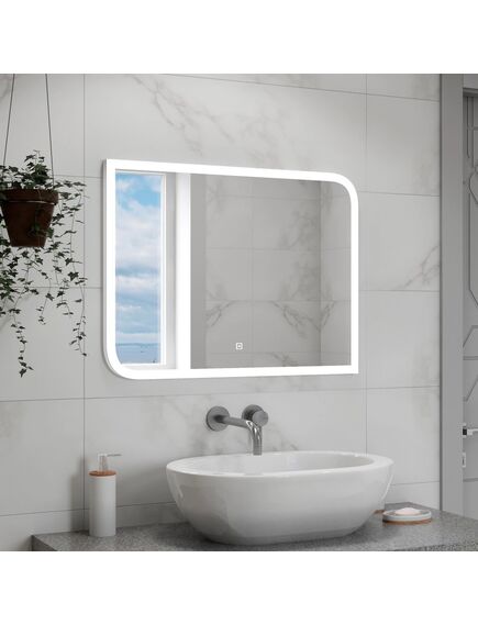 Купить Зеркало Континент Fantasy LED 800x600  (злп103) по цене 11990 руб., в Санкт-Петебруге в интернет магазине 100-Систем, а также дургие товары Континент из раздела Зеркала и Мебель для ванной комнаты