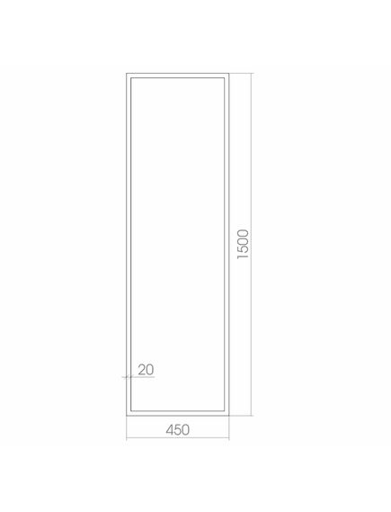 Купить Зеркало для ванной Azario Моника 45 ФР-00001406 (фр-00001406) по цене 14126 руб., в Санкт-Петебруге в интернет магазине 100-Систем, а также дургие товары Azario из раздела Зеркала и Мебель для ванной комнаты