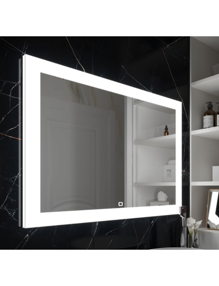 Купить Зеркало с LED подсветкой тон нейтральный, сенсорным управлением и функцией антизапотевания. (злп589) по цене 13800 руб., в Санкт-Петебруге в интернет магазине 100-Систем, а также дургие товары Континент из раздела Зеркала и Мебель для ванной комнаты