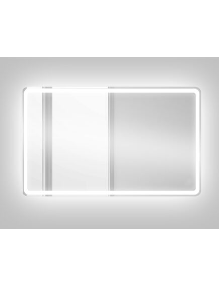 Купить Зеркало BelBagno SPC-MAR 100 с кнопочным выключателем с подсветкой (spc-mar-1000-600-led-btn) по цене 11200 руб., в Санкт-Петебруге в интернет магазине 100-Систем, а также дургие товары BelBagno из раздела Зеркала и Мебель для ванной комнаты