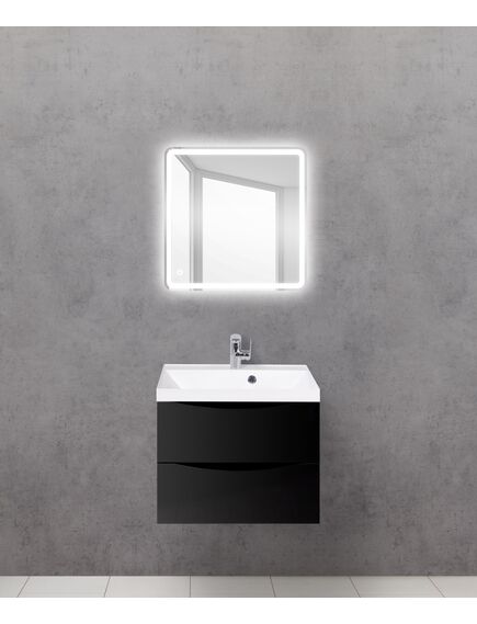 Купить Зеркало BelBagno SPC-MAR 60 с сенсорным выключателем с подсветкой (spc-mar-600-600-led-tch) по цене 9500 руб., в Санкт-Петебруге в интернет магазине 100-Систем, а также дургие товары BelBagno из раздела Зеркала и Мебель для ванной комнаты