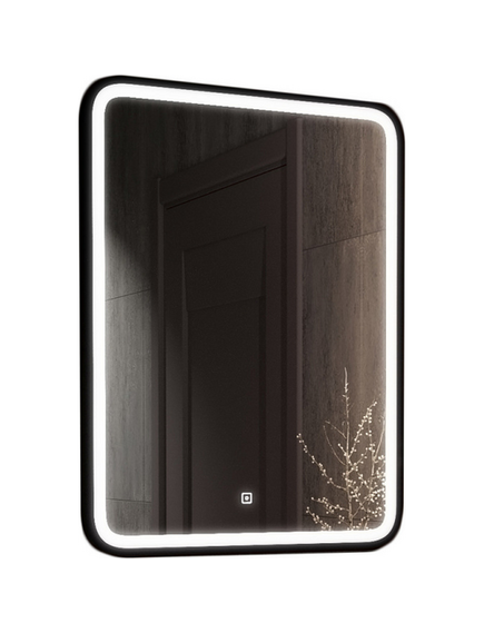 Купить Зеркало Континент Enjoy black LED 600x800  (злп842) по цене 12800 руб., в Санкт-Петебруге в интернет магазине 100-Систем, а также дургие товары Континент из раздела Зеркала и Мебель для ванной комнаты