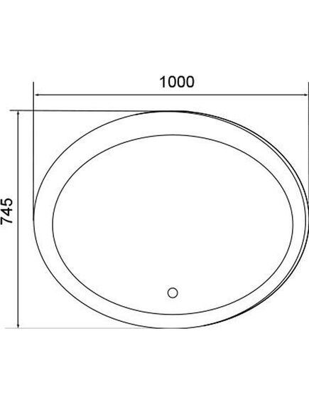 Купить Зеркало Eclipse 75*100 Light, с подогревом (у51941) по цене 29653 руб., в Санкт-Петебруге в интернет магазине 100-Систем, а также дургие товары 1MARKA из раздела Зеркала и Мебель для ванной комнаты