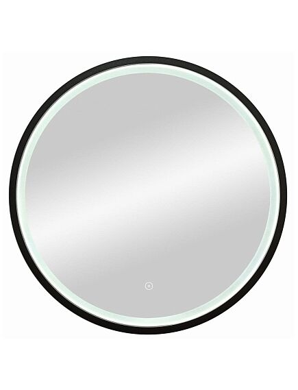 Купить Зеркало с LED подсветкой тон нейтральный, в черной раме и сенсорным управлением. (злп2254) по цене 13010 руб., в Санкт-Петебруге в интернет магазине 100-Систем, а также дургие товары Континент из раздела Зеркала и Мебель для ванной комнаты