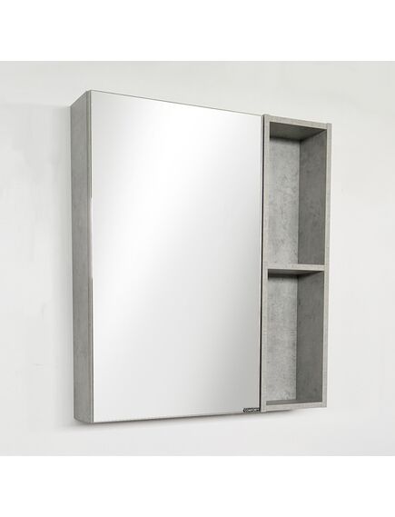 Купить Зеркало-шкаф Comforty Осло-60 бетон светлый (00-00006490) по цене 11000 руб., в Санкт-Петебруге в интернет магазине 100-Систем, а также дургие товары COMFORTY из раздела Зеркальные шкафы для ванной и Мебель для ванной комнаты