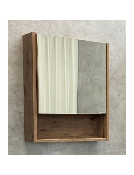 Купить Comforty. Зеркало-шкаф Марио-60 дуб темный (00-00004158cf) по цене 9790 руб., в Санкт-Петебруге в интернет магазине 100-Систем, а также дургие товары COMFORTY из раздела Зеркальные шкафы для ванной и Мебель для ванной комнаты