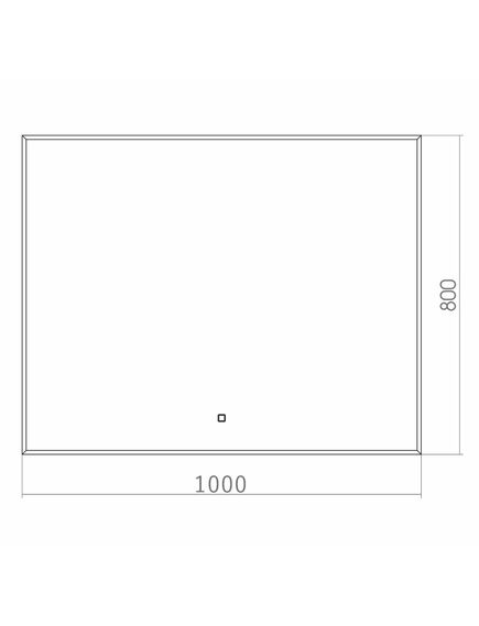 Купить Зеркало для ванной Azario Алмина 100 ФР-00002158 (фр-00002158) по цене 11550 руб., в Санкт-Петебруге в интернет магазине 100-Систем, а также дургие товары Azario из раздела Зеркала и Мебель для ванной комнаты
