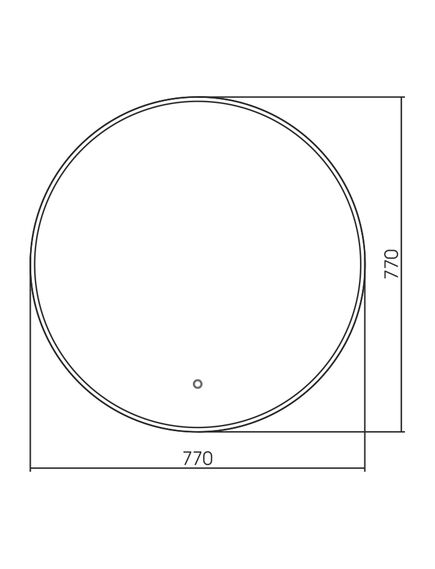 Купить Зеркало для ванной Azario Плаза D770 ФР00002131 (фр-00002131) по цене 14366 руб., в Санкт-Петебруге в интернет магазине 100-Систем, а также дургие товары Azario из раздела Зеркала и Мебель для ванной комнаты
