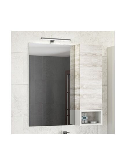 Купить Comforty. Зеркало-шкаф Прага-75 дуб белый (00004144199cf) по цене 10450 руб., в Санкт-Петебруге в интернет магазине 100-Систем, а также дургие товары COMFORTY из раздела Зеркальные шкафы для ванной и Мебель для ванной комнаты