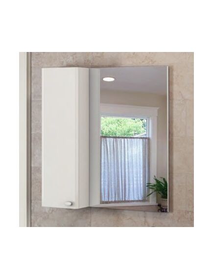 Купить Comforty. Зеркало-шкаф "Неаполь-80" белый глянец (00004147561cf) по цене 14190 руб., в Санкт-Петебруге в интернет магазине 100-Систем, а также дургие товары COMFORTY из раздела Зеркальные шкафы для ванной и Мебель для ванной комнаты