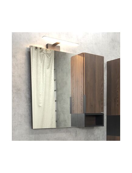 Купить Comforty. Зеркало-шкаф Франкфурт-75 дуб шоколадно-коричневый (00004151044cf) по цене 12430 руб., в Санкт-Петебруге в интернет магазине 100-Систем, а также дургие товары COMFORTY из раздела Зеркальные шкафы для ванной и Мебель для ванной комнаты
