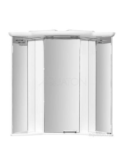 Купить Зеркальный шкаф AQUATON Альтаир 62 белый 1A042702AR010 (1a042702ar010) по цене 22464.3 руб., в Санкт-Петебруге в интернет магазине 100-Систем, а также дургие товары AQUATON из раздела Зеркальные шкафы для ванной и Мебель для ванной комнаты