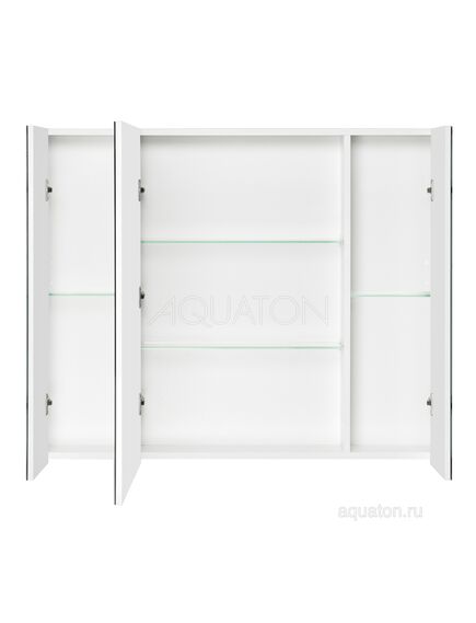 Купить Зеркальный шкаф AQUATON Беверли 100 белый 1A237202BV010 (1a237202bv010) по цене 17671.5 руб., в Санкт-Петебруге в интернет магазине 100-Систем, а также дургие товары AQUATON из раздела Зеркальные шкафы для ванной и Мебель для ванной комнаты