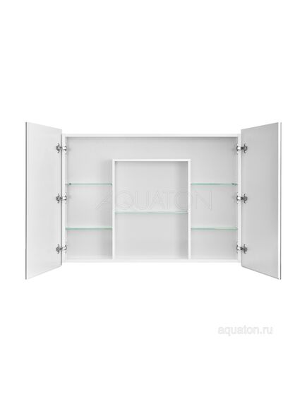 Купить Зеркальный шкаф AQUATON Лондри 100 1A267302LH010 (1a267302lh010) по цене 10342.5 руб., в Санкт-Петебруге в интернет магазине 100-Систем, а также дургие товары AQUATON из раздела Зеркальные шкафы для ванной и Мебель для ванной комнаты