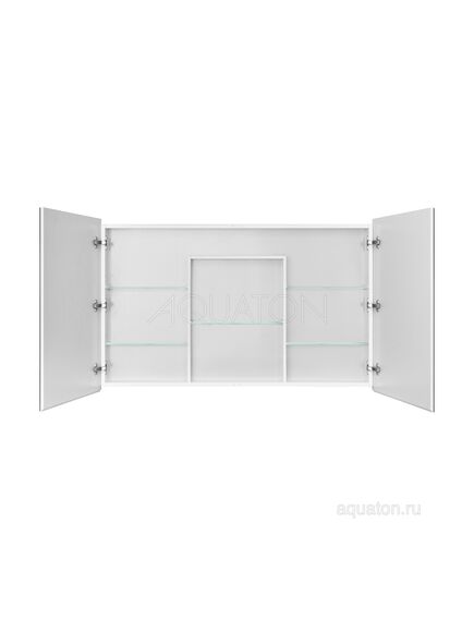 Купить Зеркальный шкаф AQUATON Лондри 120 1A267402LH010 (1a267402lh010) по цене 11542.5 руб., в Санкт-Петебруге в интернет магазине 100-Систем, а также дургие товары AQUATON из раздела Зеркальные шкафы для ванной и Мебель для ванной комнаты