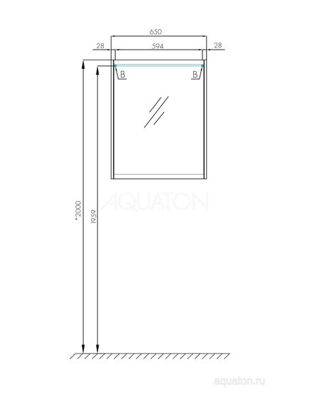 Купить Зеркальный шкаф AQUATON Нортон 65 белый 1A249102NT010 (1a249102nt010) по цене 8364 руб., в Санкт-Петебруге в интернет магазине 100-Систем, а также дургие товары AQUATON из раздела Зеркальные шкафы для ванной и Мебель для ванной комнаты