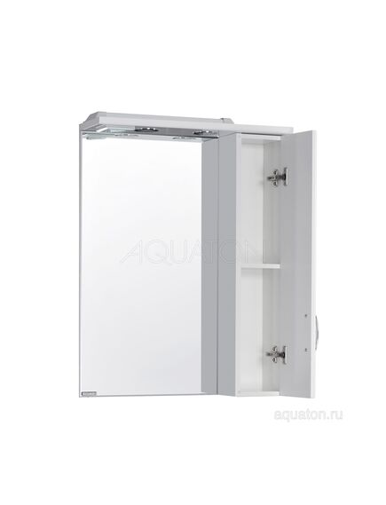 Купить Зеркальный шкаф AQUATON Онда правый белый 1A009802ON01R (1a009802on01r) по цене 9511.5 руб., в Санкт-Петебруге в интернет магазине 100-Систем, а также дургие товары AQUATON из раздела Зеркальные шкафы для ванной и Мебель для ванной комнаты