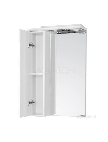 Купить Зеркальный шкаф AQUATON Панда 50 левый белый 1A007402PD01L (1a007402pd01l) по цене 8576.5 руб., в Санкт-Петебруге в интернет магазине 100-Систем, а также дургие товары AQUATON из раздела Зеркальные шкафы для ванной и Мебель для ванной комнаты