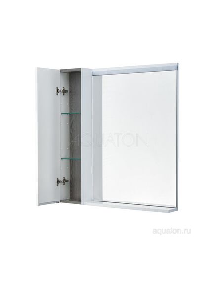 Купить Зеркальный шкаф AQUATON Рене 80 белый, грецкий орех 1A222502NRC80 (1a222502nrc80) по цене 17586.5 руб., в Санкт-Петебруге в интернет магазине 100-Систем, а также дургие товары AQUATON из раздела Зеркальные шкафы для ванной и Мебель для ванной комнаты