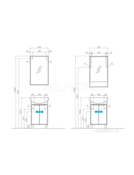 Купить Зеркальный шкаф AQUATON Рико 50 белый, ясень фабрик 1A212302RIB90 (1a212302rib90) по цене 7216.5 руб., в Санкт-Петебруге в интернет магазине 100-Систем, а также дургие товары AQUATON из раздела Зеркальные шкафы для ванной и Мебель для ванной комнаты