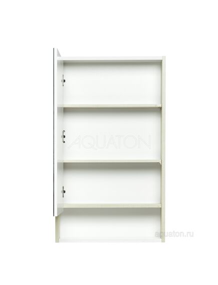 Купить Зеркальный шкаф AQUATON Рико 50 белый, ясень фабрик 1A212302RIB90 (1a212302rib90) по цене 7216.5 руб., в Санкт-Петебруге в интернет магазине 100-Систем, а также дургие товары AQUATON из раздела Зеркальные шкафы для ванной и Мебель для ванной комнаты