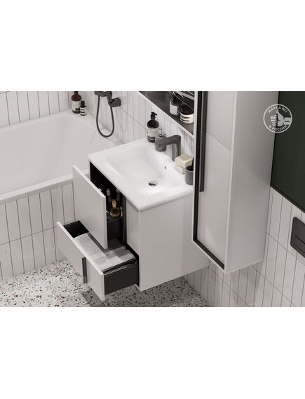 Купить Зеркальный шкаф AQUATON Ривьера 60 белый матовый 1A238902RVX20 (1a238902rvx20) по цене 15810.5 руб., в Санкт-Петебруге в интернет магазине 100-Систем, а также дургие товары AQUATON из раздела Зеркальные шкафы для ванной и Мебель для ванной комнаты