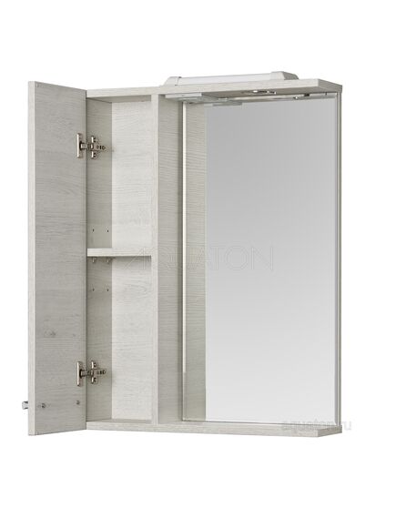 Купить Зеркальный шкаф AQUATON Ронда PRO 55 дуб соммерсет 1A208602RSC2L (1a208602rsc2l) по цене 8641.7 руб., в Санкт-Петебруге в интернет магазине 100-Систем, а также дургие товары AQUATON из раздела Зеркальные шкафы для ванной и Мебель для ванной комнаты