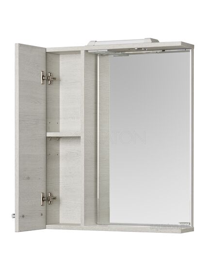 Купить Зеркальный шкаф AQUATON Ронда PRO 60 дуб соммерсет 1A205102RSC2L (1a205102rsc2l) по цене 8744.7 руб., в Санкт-Петебруге в интернет магазине 100-Систем, а также дургие товары AQUATON из раздела Зеркальные шкафы для ванной и Мебель для ванной комнаты