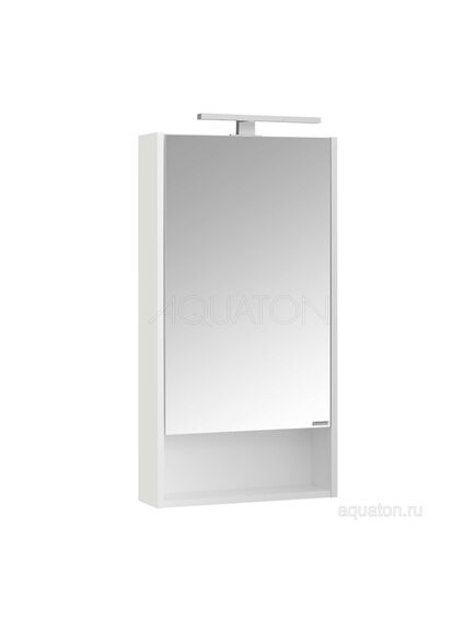 Купить Зеркальный шкаф AQUATON Сканди 45 белый 1A252002SD010 (1a252002sd010) по цене 5805 руб., в Санкт-Петебруге в интернет магазине 100-Систем, а также дургие товары AQUATON из раздела Зеркальные шкафы для ванной и Мебель для ванной комнаты