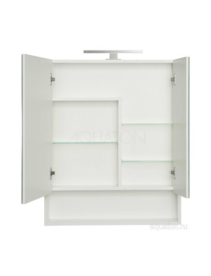 Купить Зеркальный шкаф AQUATON Сканди 70 белый 1A252202SD010 (1a252202sd010) по цене 7867.5 руб., в Санкт-Петебруге в интернет магазине 100-Систем, а также дургие товары AQUATON из раздела Зеркальные шкафы для ванной и Мебель для ванной комнаты
