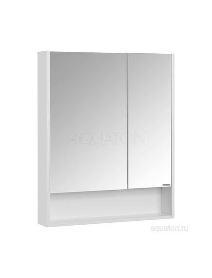 Купить Зеркальный шкаф AQUATON Сканди 70 белый 1A252202SD010 (1a252202sd010) по цене 7867.5 руб., в Санкт-Петебруге в интернет магазине 100-Систем, а также дургие товары AQUATON из раздела Зеркальные шкафы для ванной и Мебель для ванной комнаты