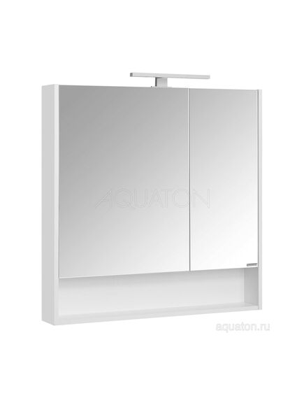 Купить Зеркальный шкаф AQUATON Сканди 90 белый 1A252302SD010 (1a252302sd010) по цене 8767.5 руб., в Санкт-Петебруге в интернет магазине 100-Систем, а также дургие товары AQUATON из раздела Зеркальные шкафы для ванной и Мебель для ванной комнаты