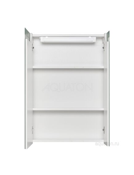 Купить Зеркальный шкаф AQUATON Верди PRO 60 белый, ясень фабрик 1A206902VDAV0 (1a206902vdav0) по цене 9936.5 руб., в Санкт-Петебруге в интернет магазине 100-Систем, а также дургие товары AQUATON из раздела Зеркальные шкафы для ванной и Мебель для ванной комнаты
